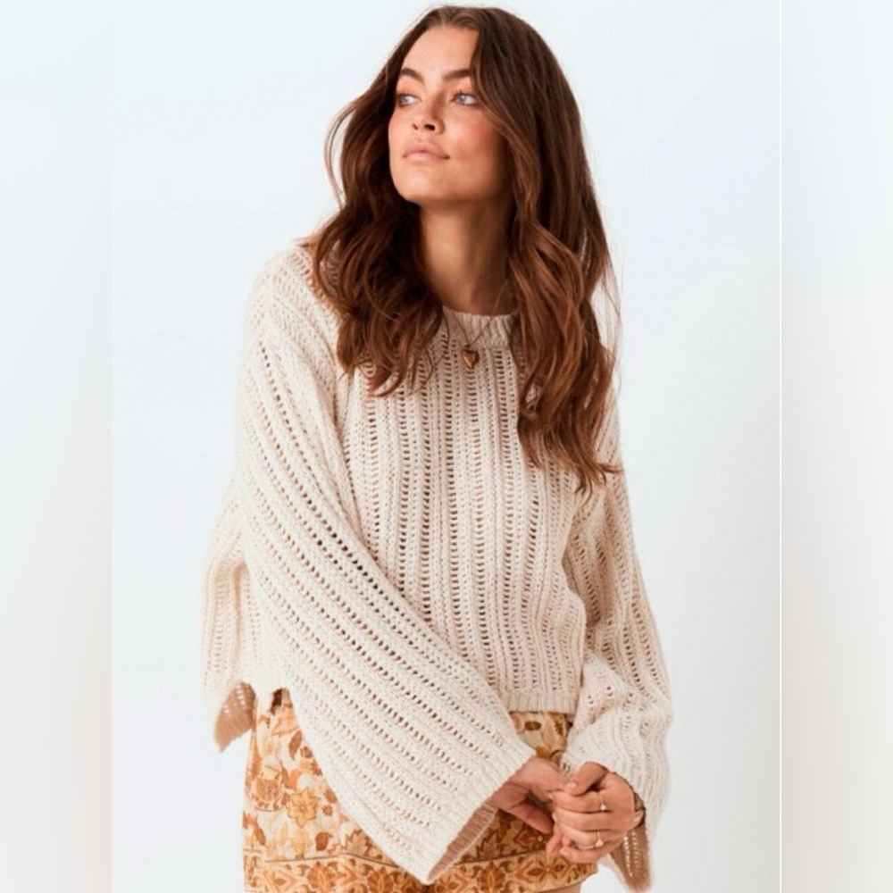 Spell Cream Knit Sweater